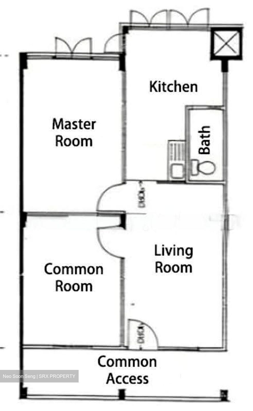Blk 99 Crescent View (Queenstown), HDB 3 Rooms #609570731